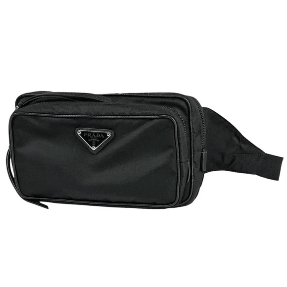Prada waist bag belt nylon Nero Black - Picture 1 of 7